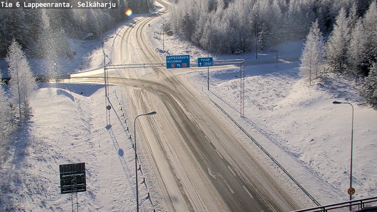 Kelikamerat Kuva Tie 6 Lappeenranta, Selkäharju, Lappeenranta, Etelä-Karjala