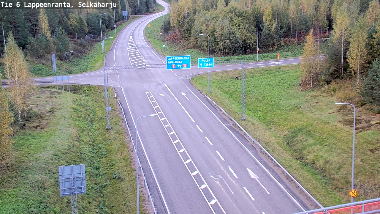 Kelikamerat Kuva Tie 6 Lappeenranta, Selkäharju, Lappeenranta, Etelä-Karjala