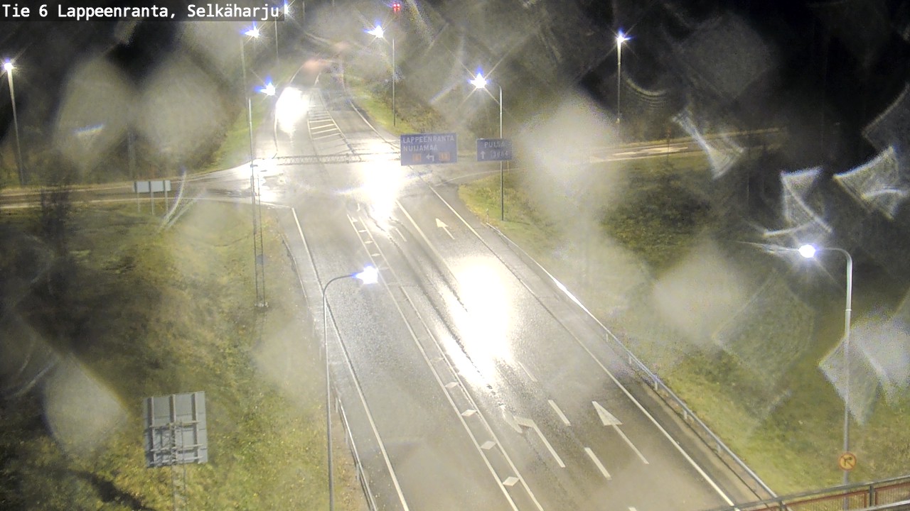 Weather Camera Image Road 6 Lappeenranta, Selkäharju, Lappeenranta, Etelä-Karjala
