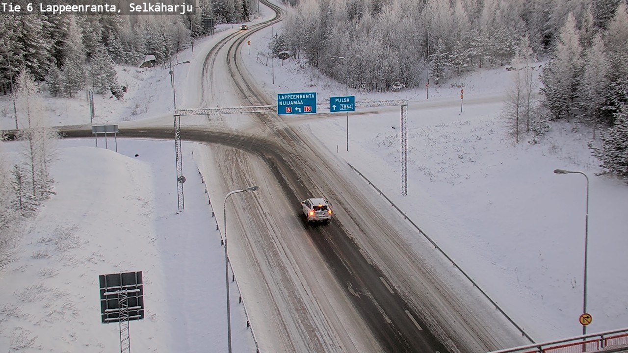 Kelikamerat Kuva Tie 6 Lappeenranta, Selkäharju, Lappeenranta, Etelä-Karjala