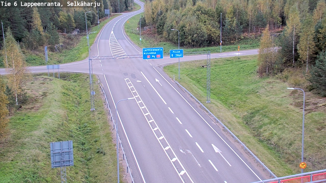 Kelikamerat Kuva Tie 6 Lappeenranta, Selkäharju, Lappeenranta, Etelä-Karjala
