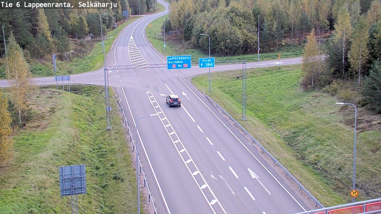 Kelikamerat Kuva Tie 6 Lappeenranta, Selkäharju, Lappeenranta, Etelä-Karjala