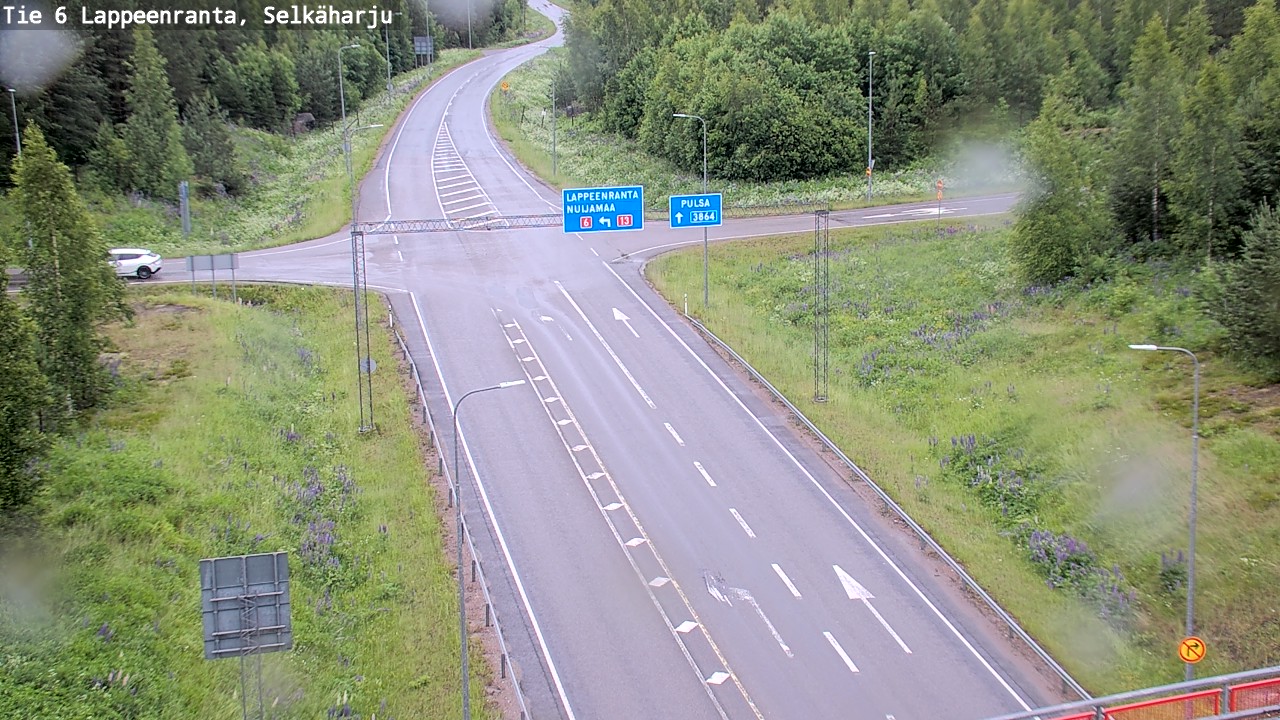 Weather Camera Image Road 6 Lappeenranta, Selkäharju, Lappeenranta, Etelä-Karjala