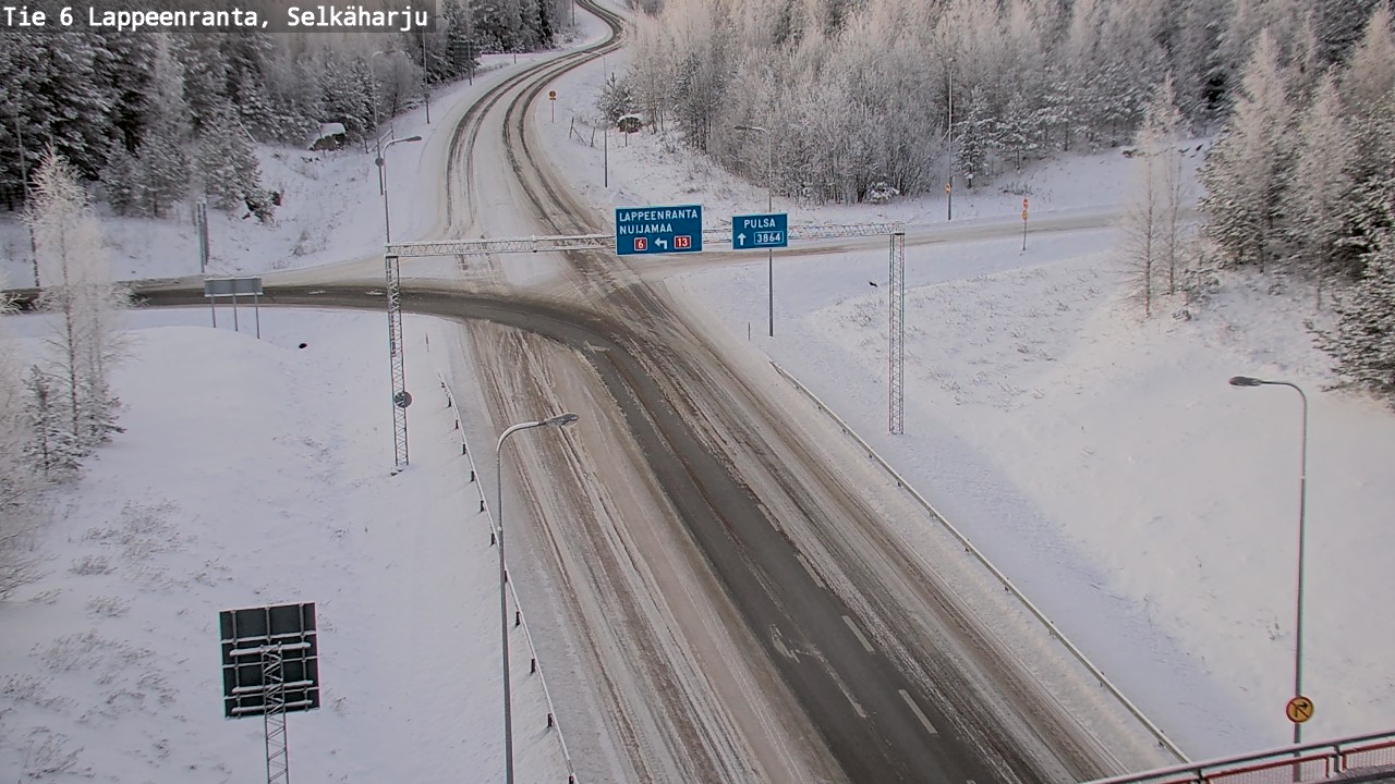 Kelikamerat Kuva Tie 6 Lappeenranta, Selkäharju, Lappeenranta, Etelä-Karjala