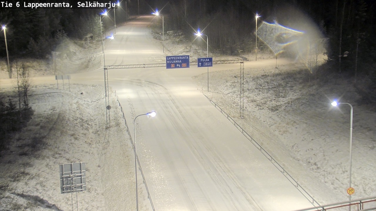 Kelikamerat Kuva Tie 6 Lappeenranta, Selkäharju, Lappeenranta, Etelä-Karjala