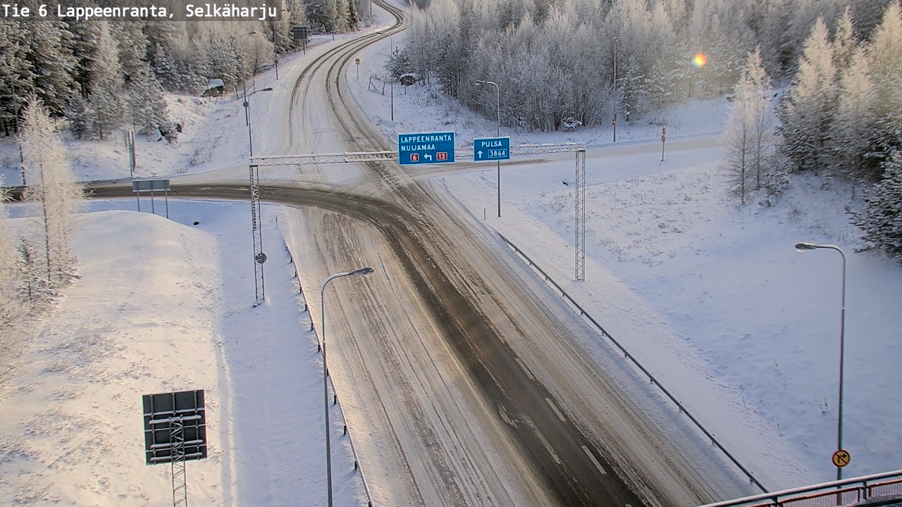 Kelikamerat Kuva Tie 6 Lappeenranta, Selkäharju, Lappeenranta, Etelä-Karjala