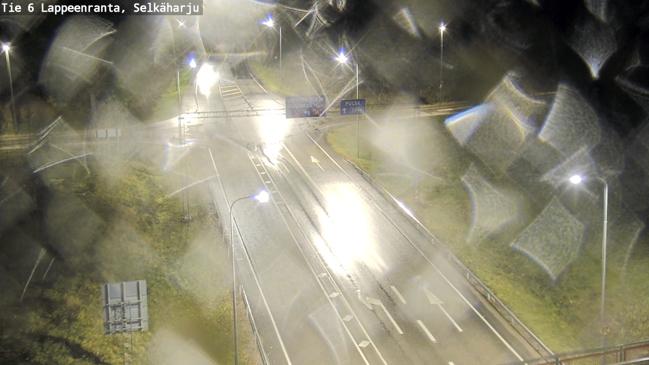 Weather Camera Image Road 6 Lappeenranta, Selkäharju, Lappeenranta, Etelä-Karjala
