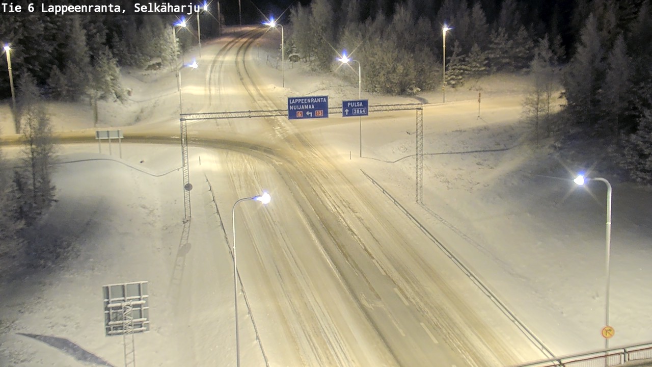 Kelikamerat Kuva Tie 6 Lappeenranta, Selkäharju, Lappeenranta, Etelä-Karjala
