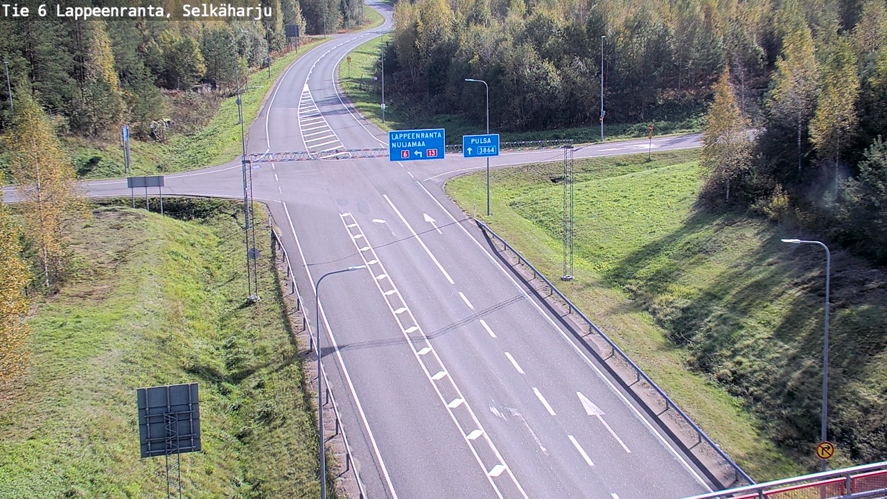 Kelikamerat Kuva Tie 6 Lappeenranta, Selkäharju, Lappeenranta, Etelä-Karjala