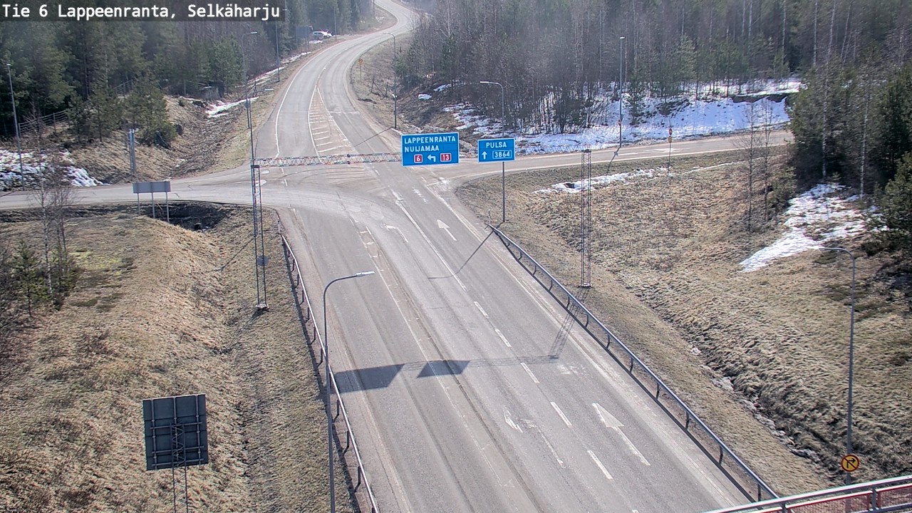 Kelikamerat Kuva Tie 6 Lappeenranta, Selkäharju, Lappeenranta, Etelä-Karjala