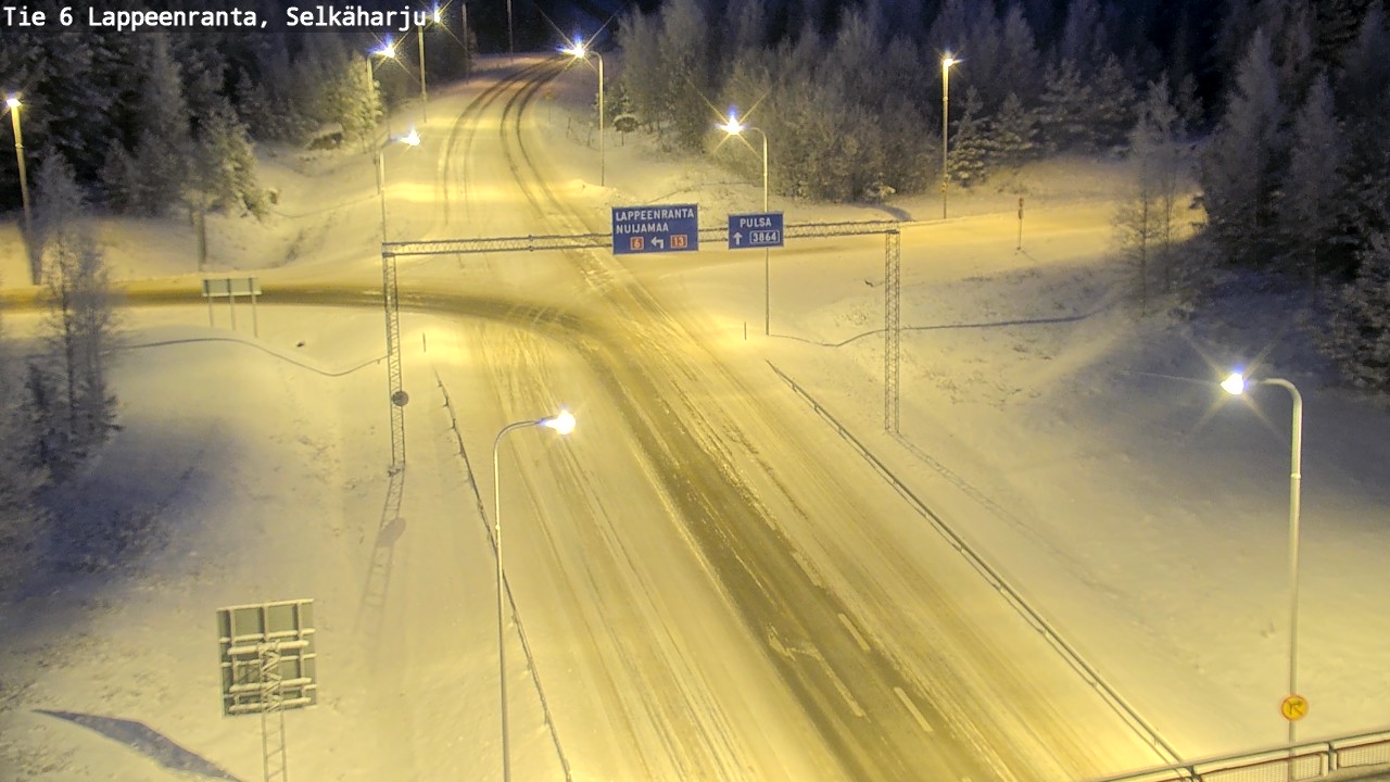 Kelikamerat Kuva Tie 6 Lappeenranta, Selkäharju, Lappeenranta, Etelä-Karjala