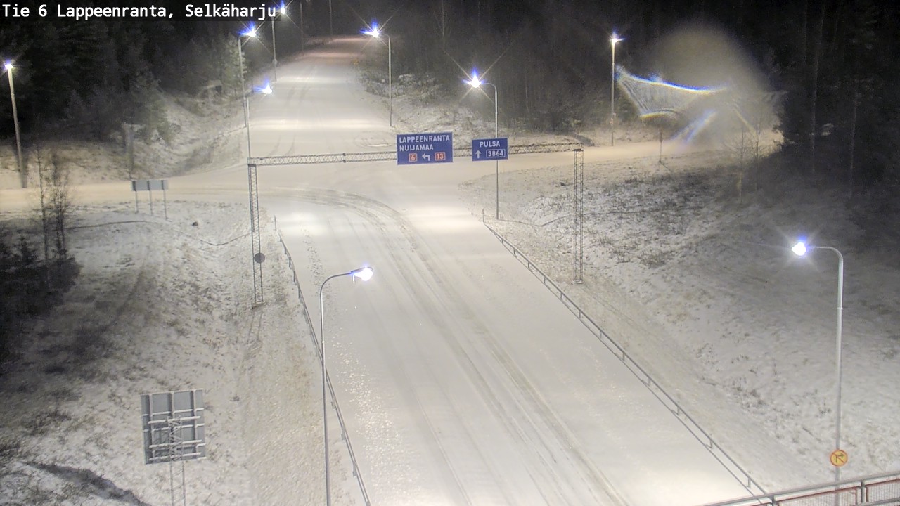 Kelikamerat Kuva Tie 6 Lappeenranta, Selkäharju, Lappeenranta, Etelä-Karjala