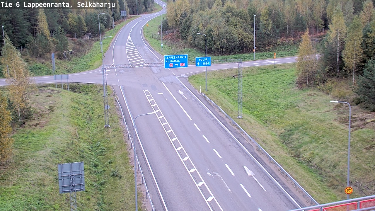 Kelikamerat Kuva Tie 6 Lappeenranta, Selkäharju, Lappeenranta, Etelä-Karjala