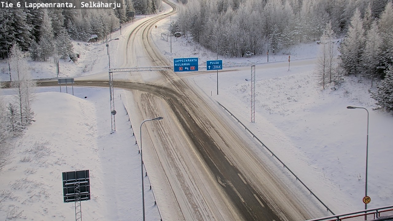 Kelikamerat Kuva Tie 6 Lappeenranta, Selkäharju, Lappeenranta, Etelä-Karjala