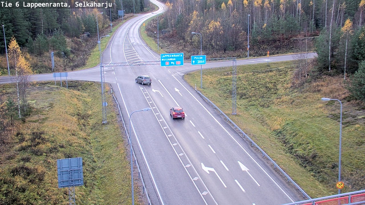 Kelikamerat Kuva Tie 6 Lappeenranta, Selkäharju, Lappeenranta, Etelä-Karjala