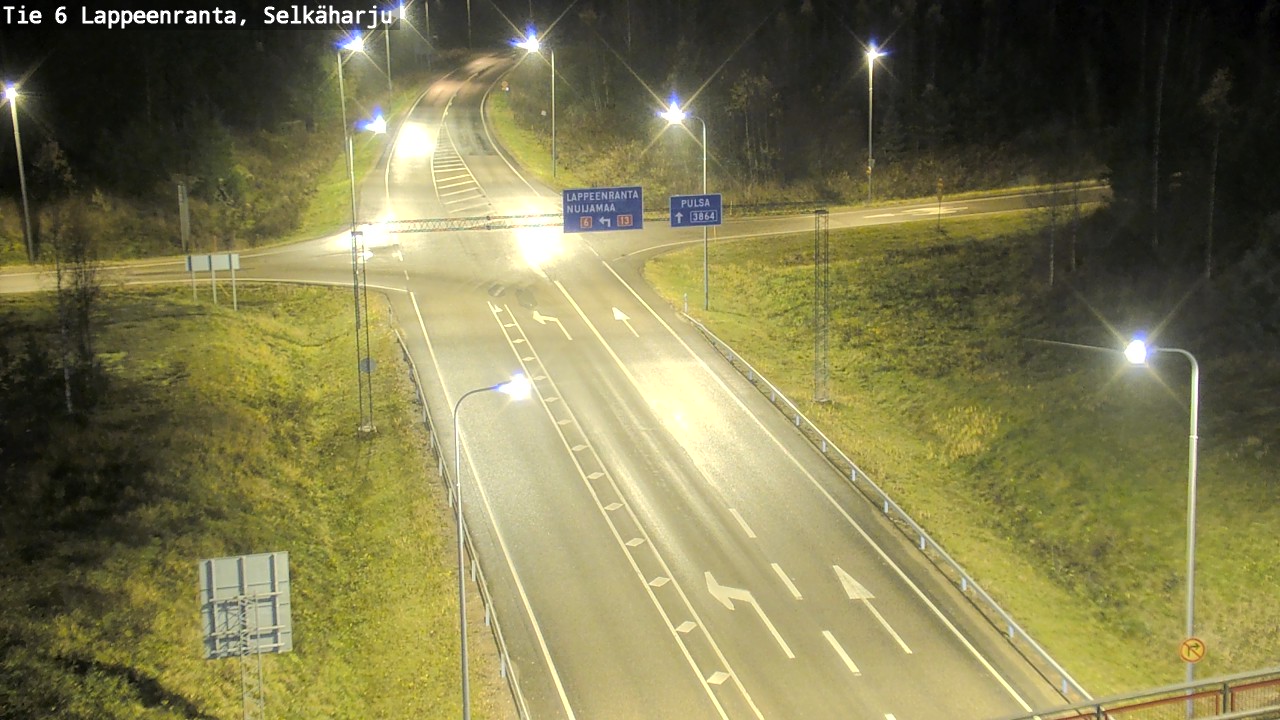 Kelikamerat Kuva Tie 6 Lappeenranta, Selkäharju, Lappeenranta, Etelä-Karjala