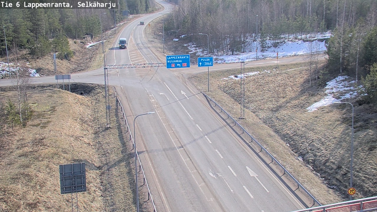 Kelikamerat Kuva Tie 6 Lappeenranta, Selkäharju, Lappeenranta, Etelä-Karjala