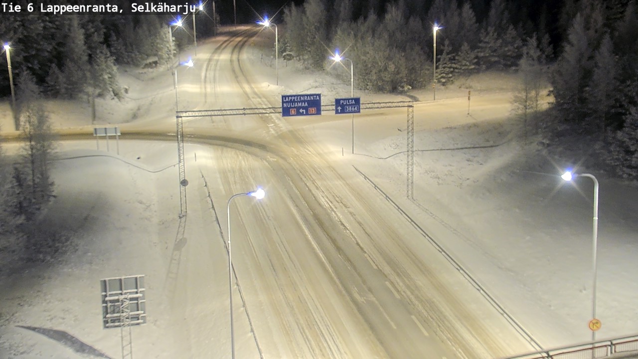 Kelikamerat Kuva Tie 6 Lappeenranta, Selkäharju, Lappeenranta, Etelä-Karjala