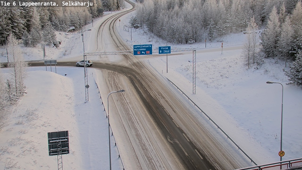 Kelikamerat Kuva Tie 6 Lappeenranta, Selkäharju, Lappeenranta, Etelä-Karjala