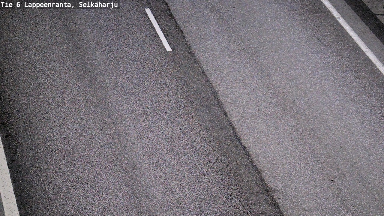 Weather Camera Image Road 6 Lappeenranta, Selkäharju, Lappeenranta, Etelä-Karjala