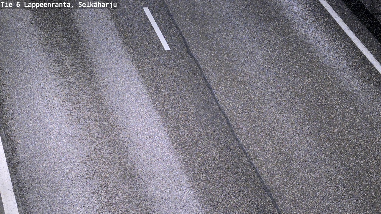 Weather Camera Image Väg 6 Villmanstrand, Selkäharju, Lappeenranta, Etelä-Karjala