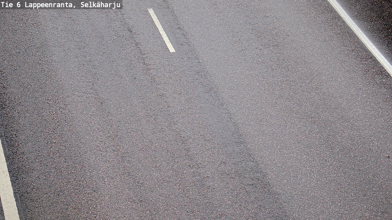 Weather Camera Image Väg 6 Villmanstrand, Selkäharju, Lappeenranta, Etelä-Karjala