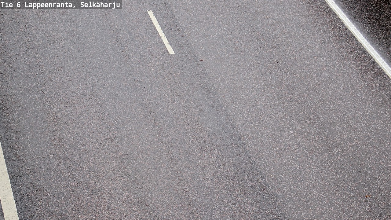 Weather Camera Image Väg 6 Villmanstrand, Selkäharju, Lappeenranta, Etelä-Karjala