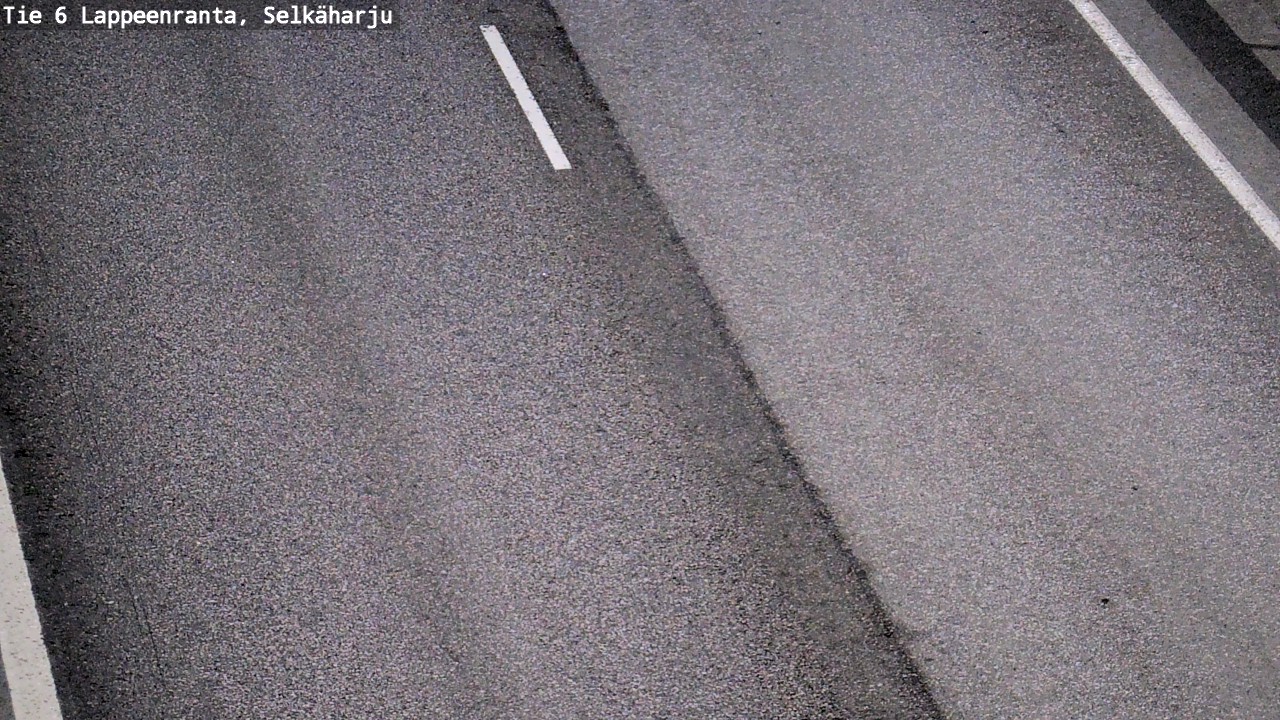 Weather Camera Image Road 6 Lappeenranta, Selkäharju, Lappeenranta, Etelä-Karjala