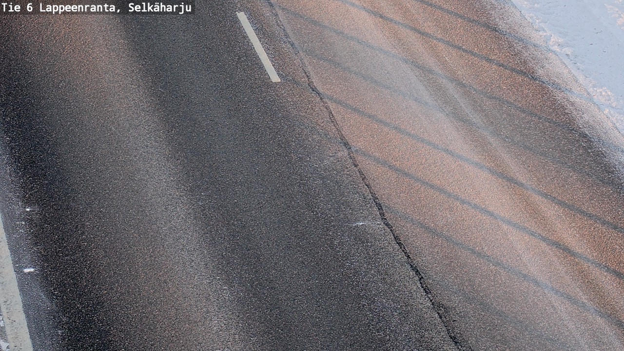 Weather Camera Image Road 6 Lappeenranta, Selkäharju, Lappeenranta, Etelä-Karjala