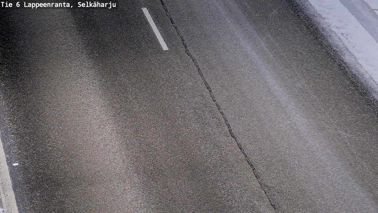 Weather Camera Image Road 6 Lappeenranta, Selkäharju, Lappeenranta, Etelä-Karjala