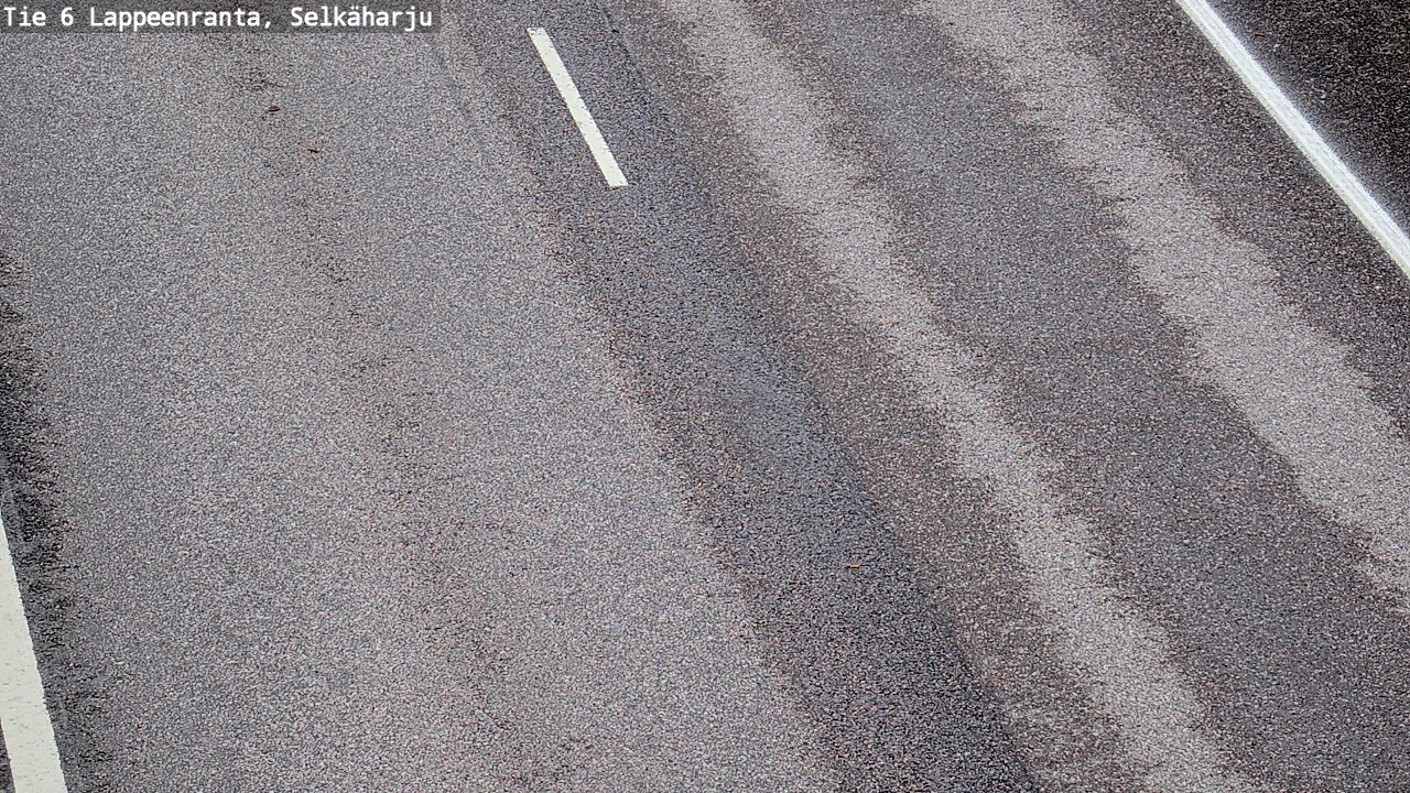 Weather Camera Image Väg 6 Villmanstrand, Selkäharju, Lappeenranta, Etelä-Karjala