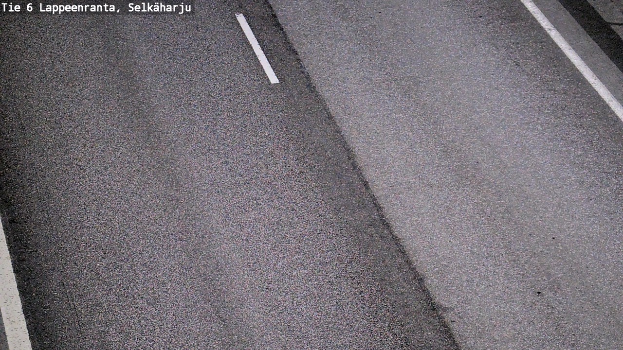 Weather Camera Image Road 6 Lappeenranta, Selkäharju, Lappeenranta, Etelä-Karjala