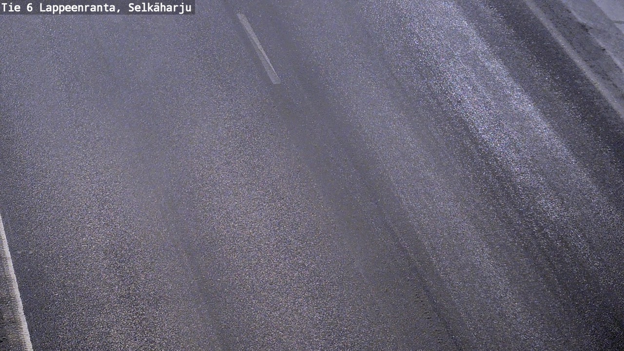 Weather Camera Image Road 6 Lappeenranta, Selkäharju, Lappeenranta, Etelä-Karjala
