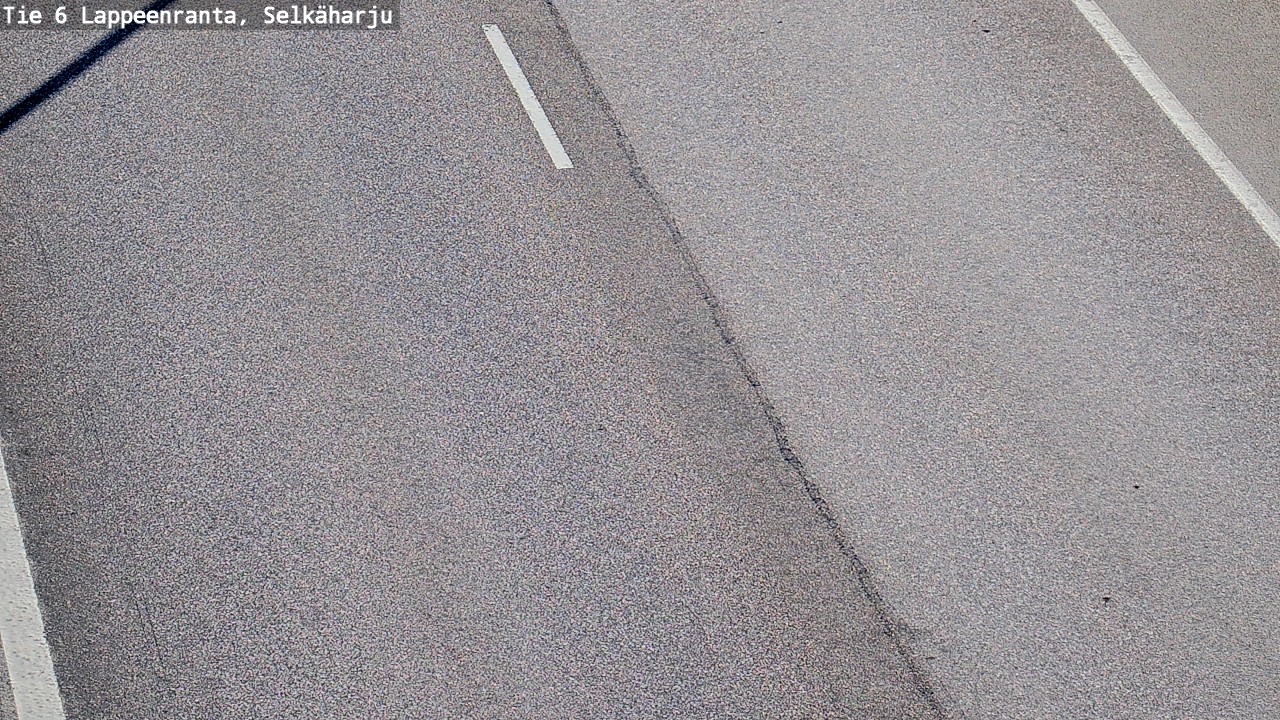 Weather Camera Image Road 6 Lappeenranta, Selkäharju, Lappeenranta, Etelä-Karjala