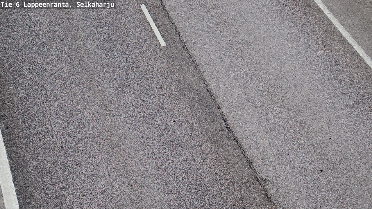 Weather Camera Image Road 6 Lappeenranta, Selkäharju, Lappeenranta, Etelä-Karjala