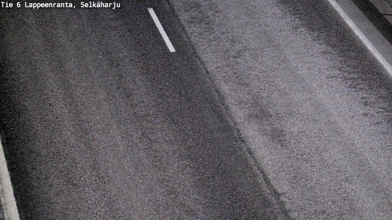 Weather Camera Image Road 6 Lappeenranta, Selkäharju, Lappeenranta, Etelä-Karjala