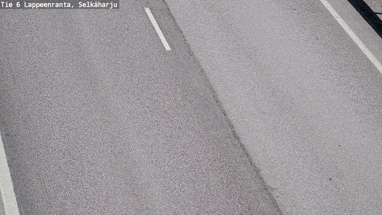 Weather Camera Image Road 6 Lappeenranta, Selkäharju, Lappeenranta, Etelä-Karjala
