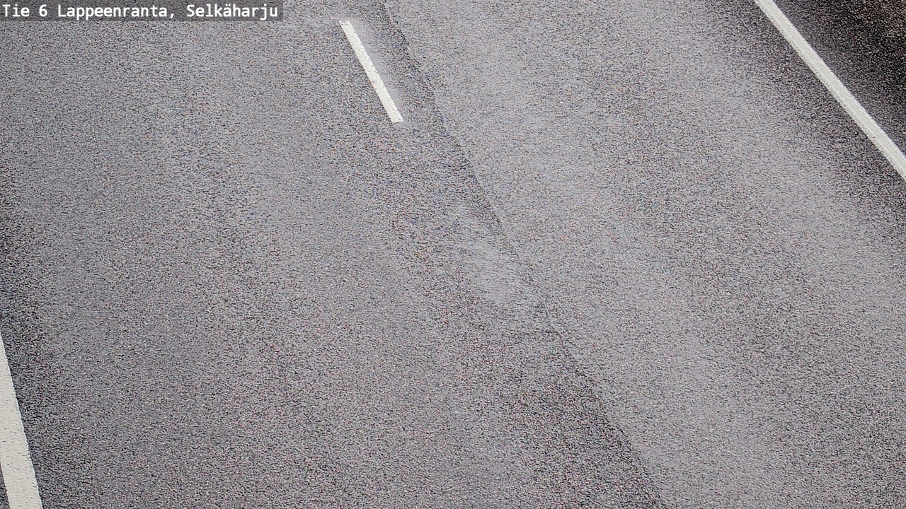 Weather Camera Image Road 6 Lappeenranta, Selkäharju, Lappeenranta, Etelä-Karjala