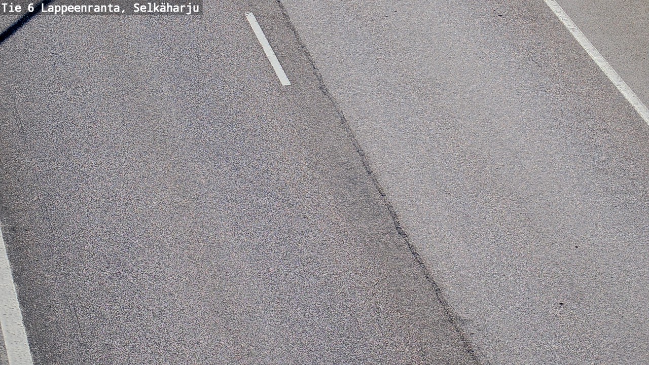 Weather Camera Image Road 6 Lappeenranta, Selkäharju, Lappeenranta, Etelä-Karjala