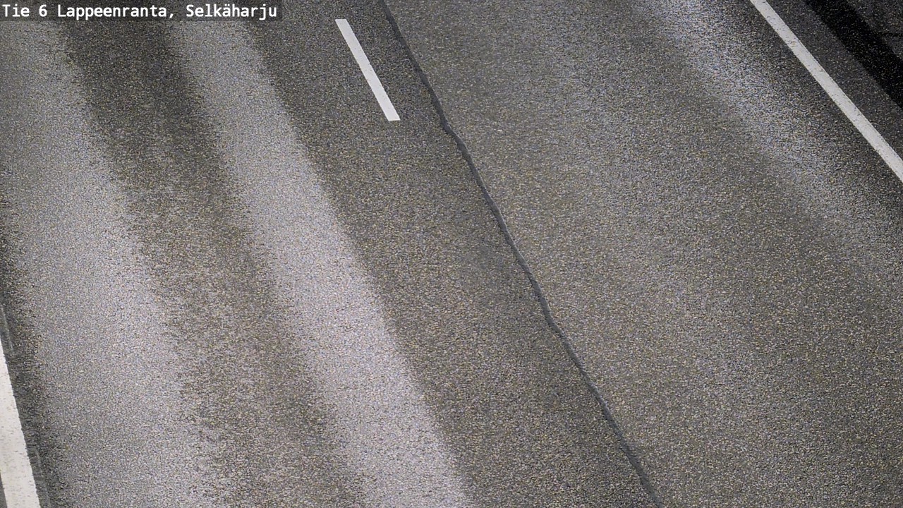 Weather Camera Image Väg 6 Villmanstrand, Selkäharju, Lappeenranta, Etelä-Karjala