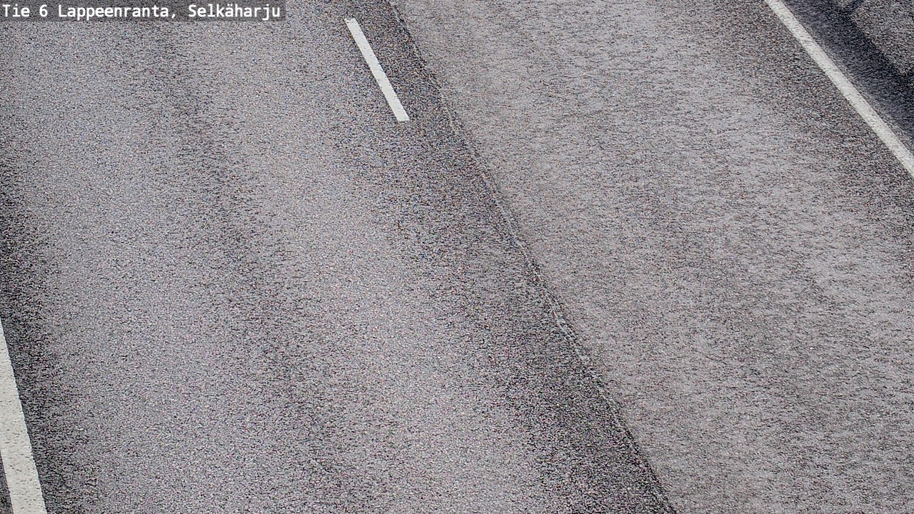 Weather Camera Image Road 6 Lappeenranta, Selkäharju, Lappeenranta, Etelä-Karjala