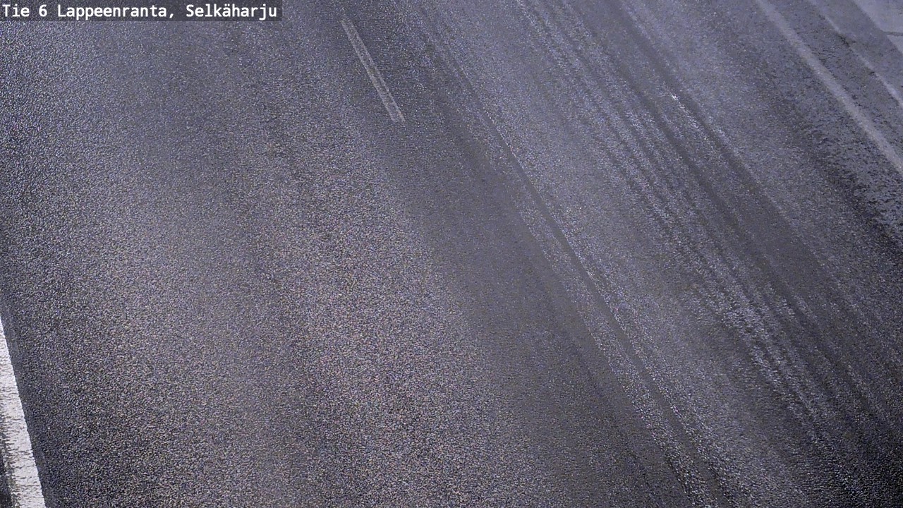 Weather Camera Image Road 6 Lappeenranta, Selkäharju, Lappeenranta, Etelä-Karjala