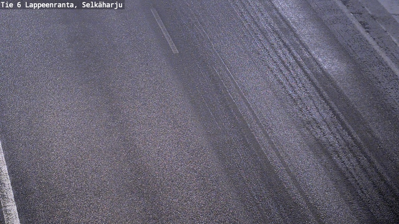 Weather Camera Image Road 6 Lappeenranta, Selkäharju, Lappeenranta, Etelä-Karjala