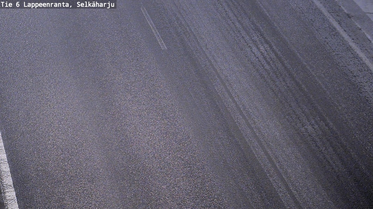 Weather Camera Image Road 6 Lappeenranta, Selkäharju, Lappeenranta, Etelä-Karjala