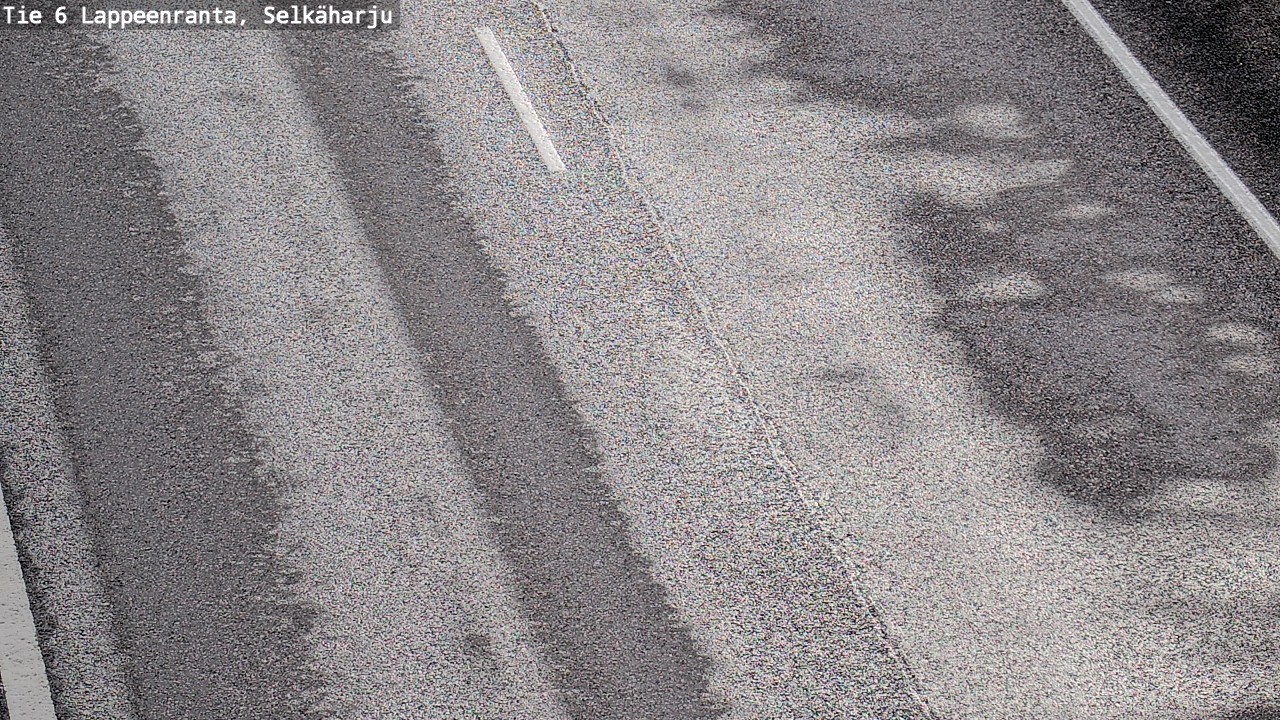 Weather Camera Image Road 6 Lappeenranta, Selkäharju, Lappeenranta, Etelä-Karjala