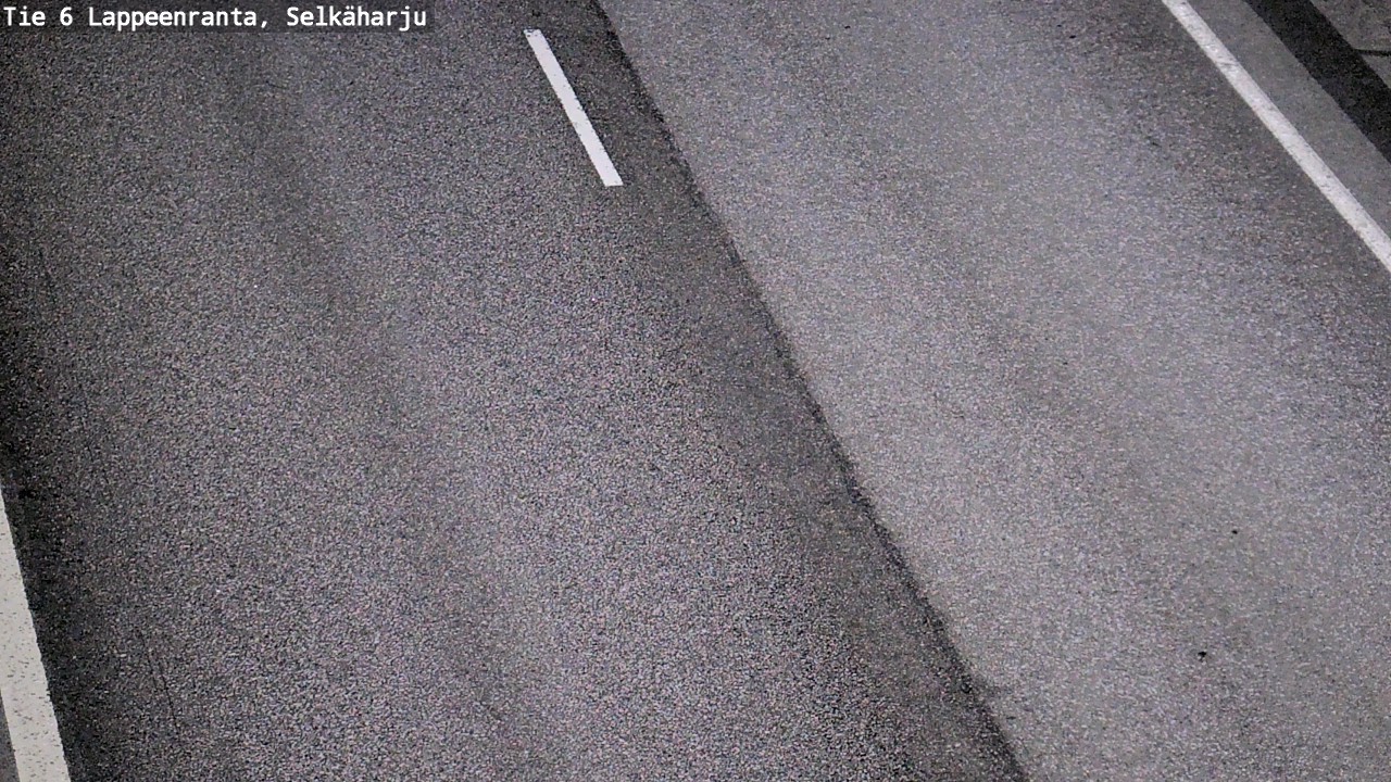 Weather Camera Image Road 6 Lappeenranta, Selkäharju, Lappeenranta, Etelä-Karjala