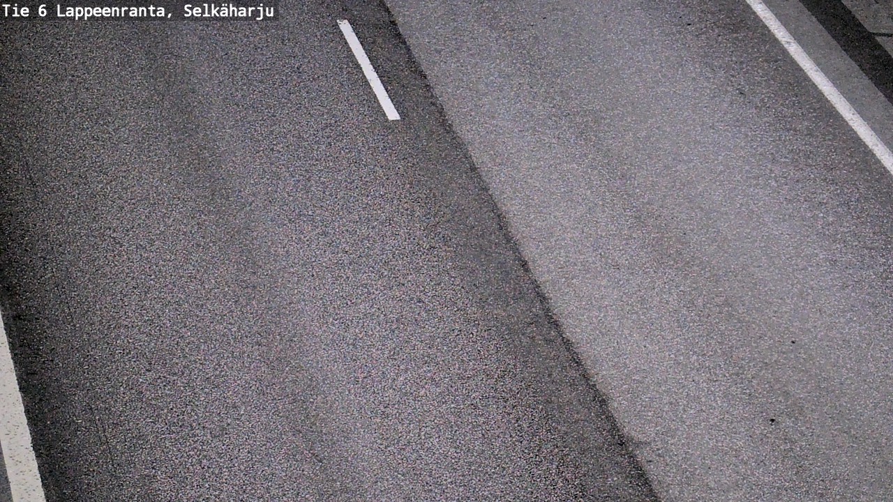 Weather Camera Image Road 6 Lappeenranta, Selkäharju, Lappeenranta, Etelä-Karjala