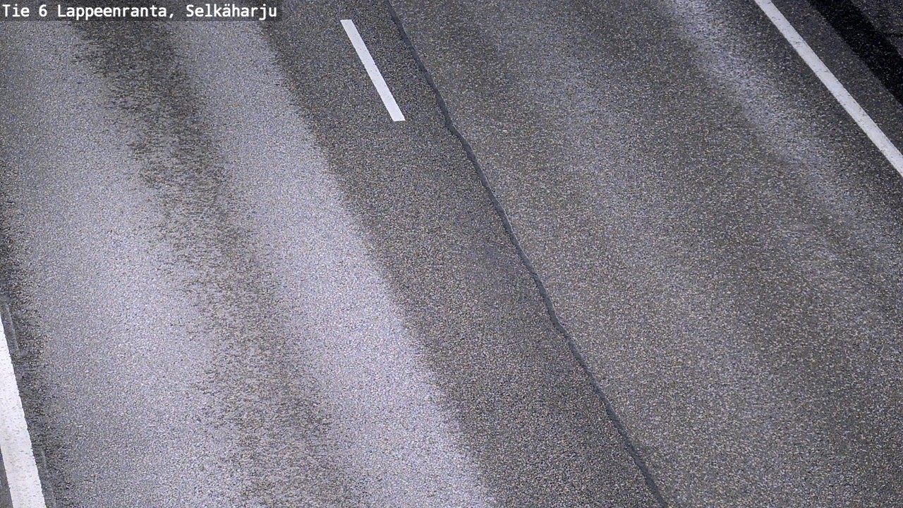 Weather Camera Image Väg 6 Villmanstrand, Selkäharju, Lappeenranta, Etelä-Karjala