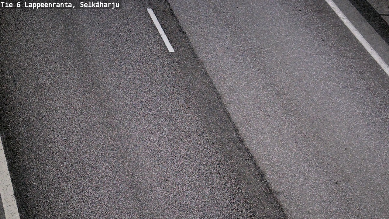 Weather Camera Image Road 6 Lappeenranta, Selkäharju, Lappeenranta, Etelä-Karjala