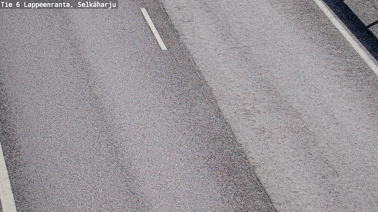 Weather Camera Image Road 6 Lappeenranta, Selkäharju, Lappeenranta, Etelä-Karjala